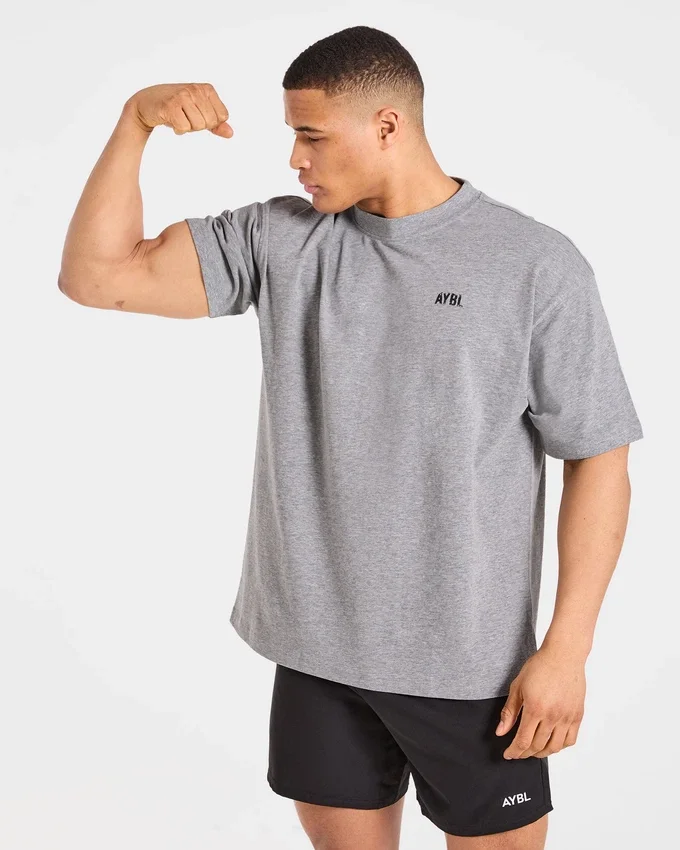 T-shirt oversize Gym Chalk