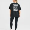 T-shirt oversize Gym Girl Era