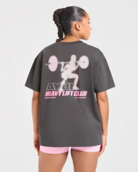 T-shirt oversize Heavy Lift Club