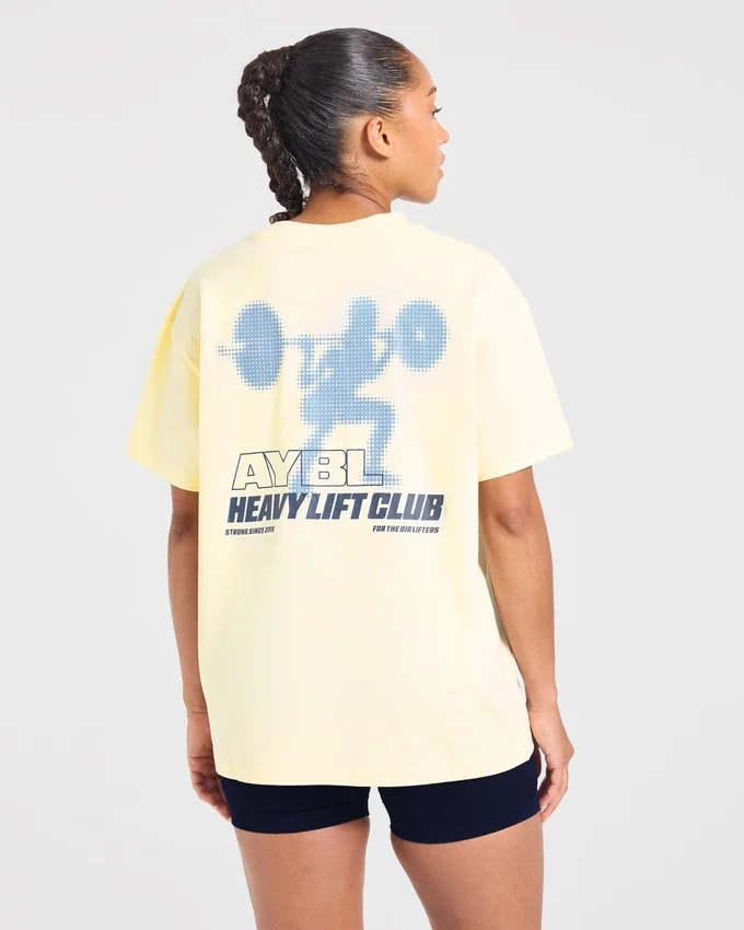 T-shirt oversize Heavy Lift Club