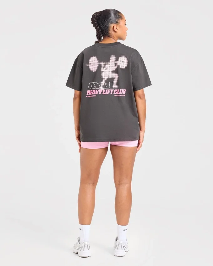 T-shirt oversize Heavy Lift Club