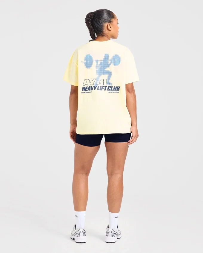 T-shirt oversize Heavy Lift Club