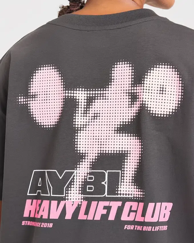 T-shirt oversize Heavy Lift Club