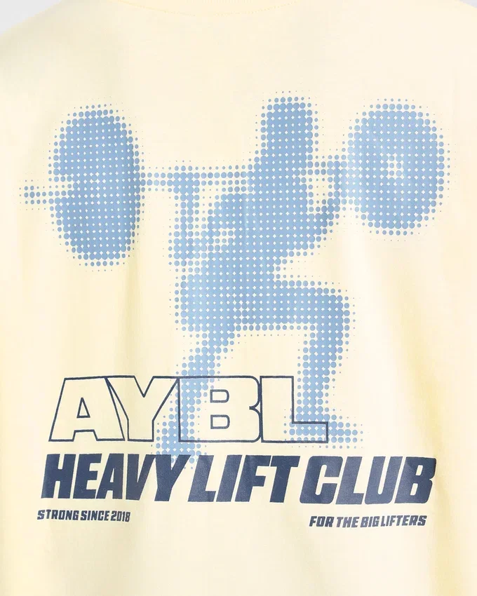 T-shirt oversize Heavy Lift Club