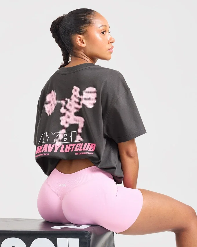 T-shirt oversize Heavy Lift Club