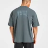 T-shirt oversize « Heavy Lifting Gothic »