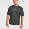 T-shirt oversize « Heavy Lifting Gothic »