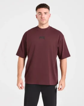T-shirt oversize « Heavy Lifting Gothic »
