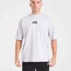 T-shirt oversize « Heavy Lifting Gothic »
