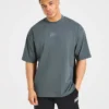 T-shirt oversize « Heavy Lifting Gothic »