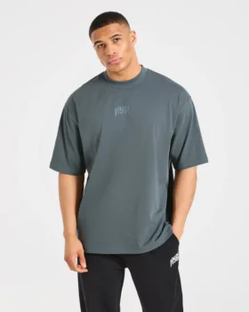 T-shirt oversize « Heavy Lifting Gothic »