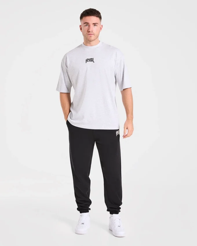 T-shirt oversize « Heavy Lifting Gothic »