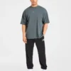 T-shirt oversize « Heavy Lifting Gothic »