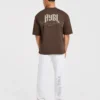 T-shirt oversize « Heavy Lifting Gothic »
