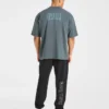 T-shirt oversize « Heavy Lifting Gothic »