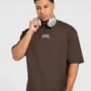 T-shirt oversize « Heavy Lifting Gothic »