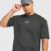 T-shirt oversize « Heavy Lifting Gothic »