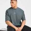 T-shirt oversize « Heavy Lifting Gothic »