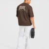 T-shirt oversize « Heavy Lifting Gothic »
