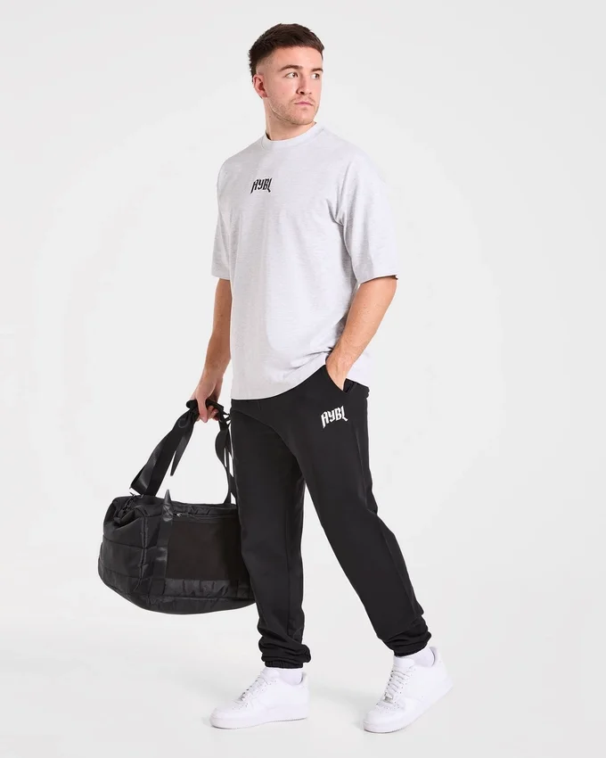 T-shirt oversize « Heavy Lifting Gothic »