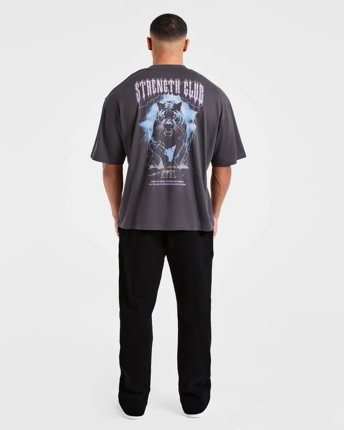 T-shirt oversize « Hunt Your Goals »