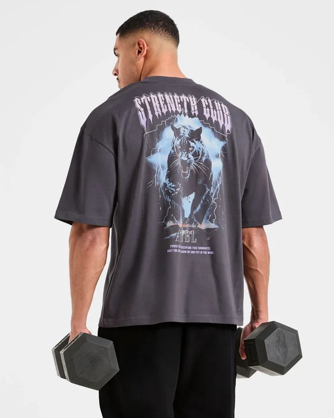 T-shirt oversize « Hunt Your Goals »