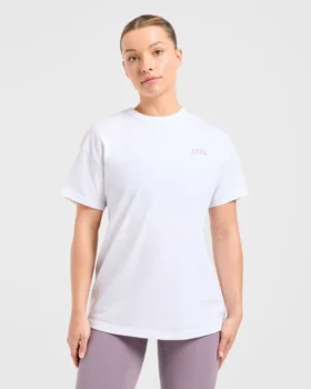 T-shirt oversize à imprimé « Strong Women »