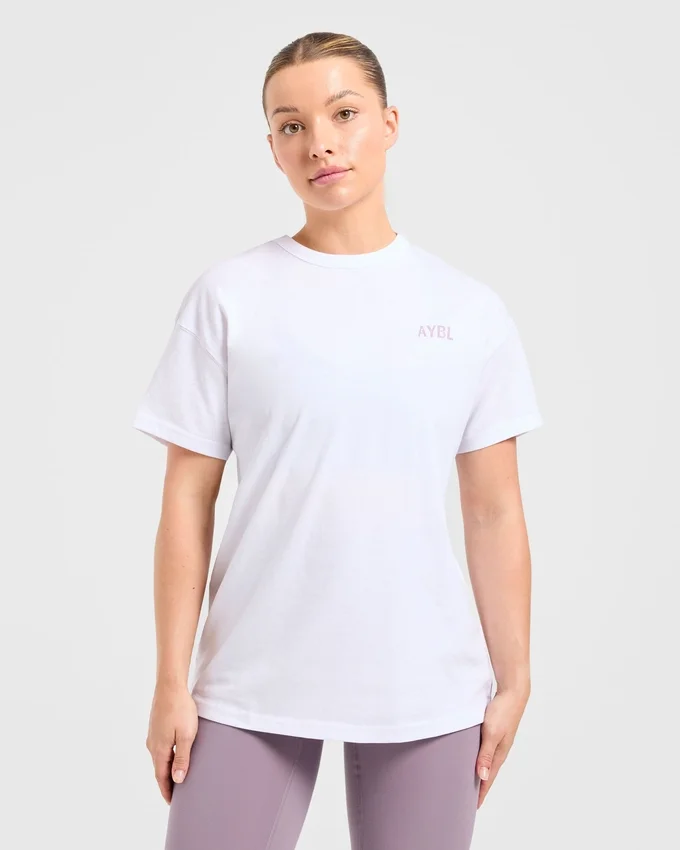 T-shirt oversize à imprimé « Strong Women »