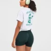 T-shirt oversize à imprimé « Strong Women »