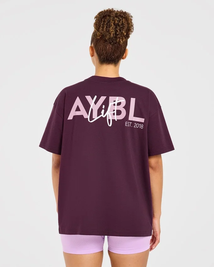 T-shirt oversize Lift Graphic