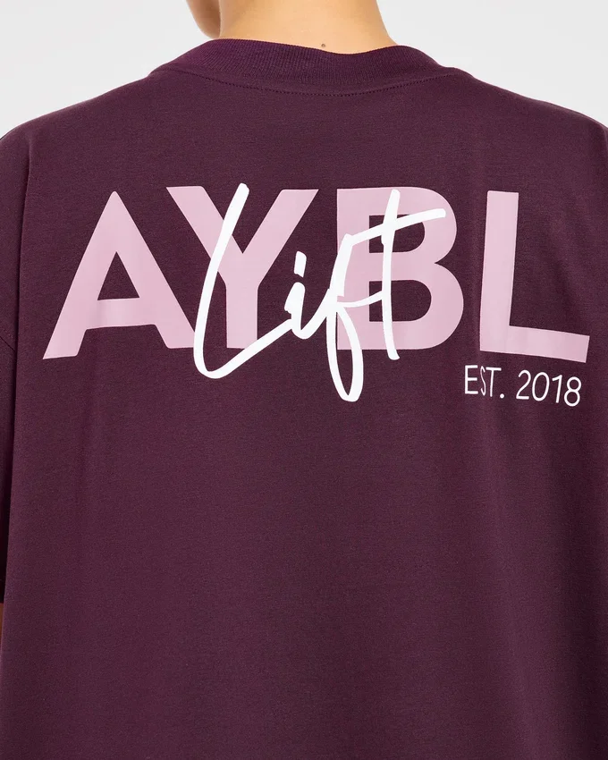 T-shirt oversize Lift Graphic