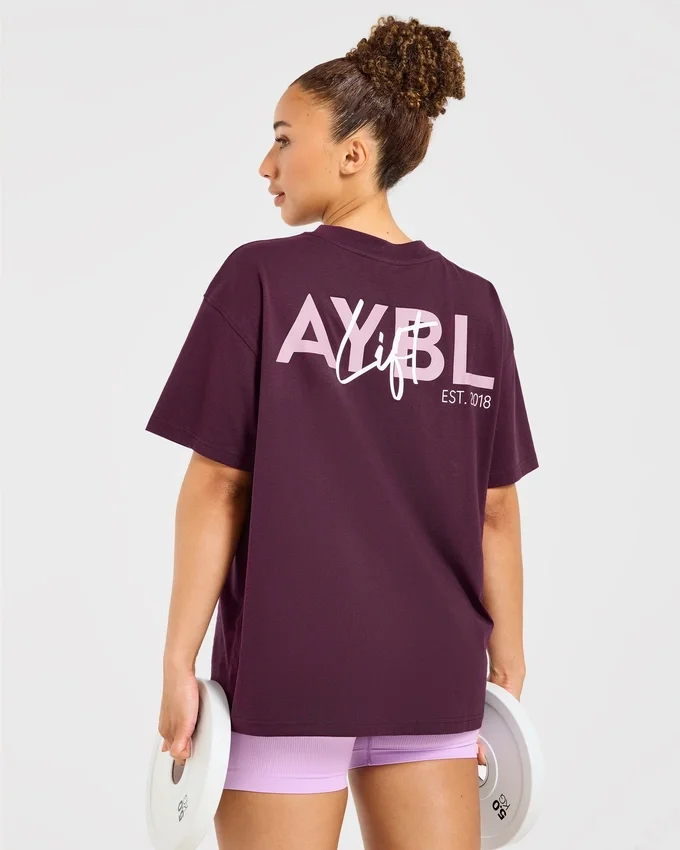 T-shirt oversize Lift Graphic