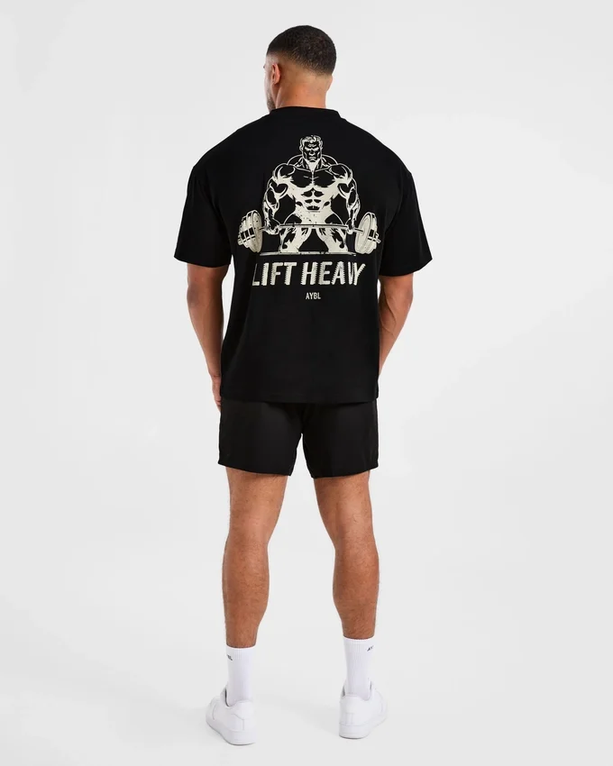 T-shirt oversize Lift Heavy