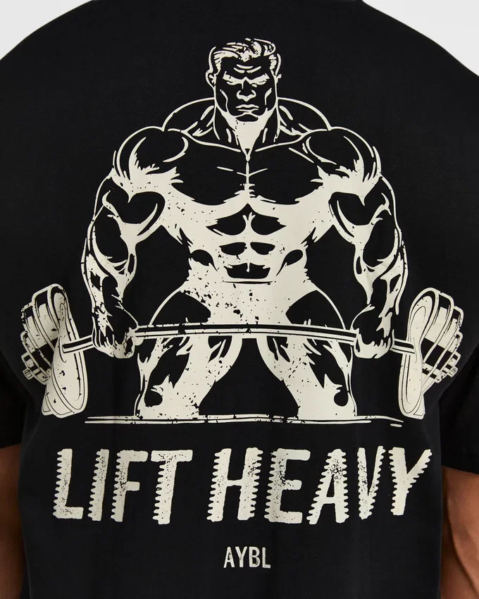T-shirt oversize Lift Heavy