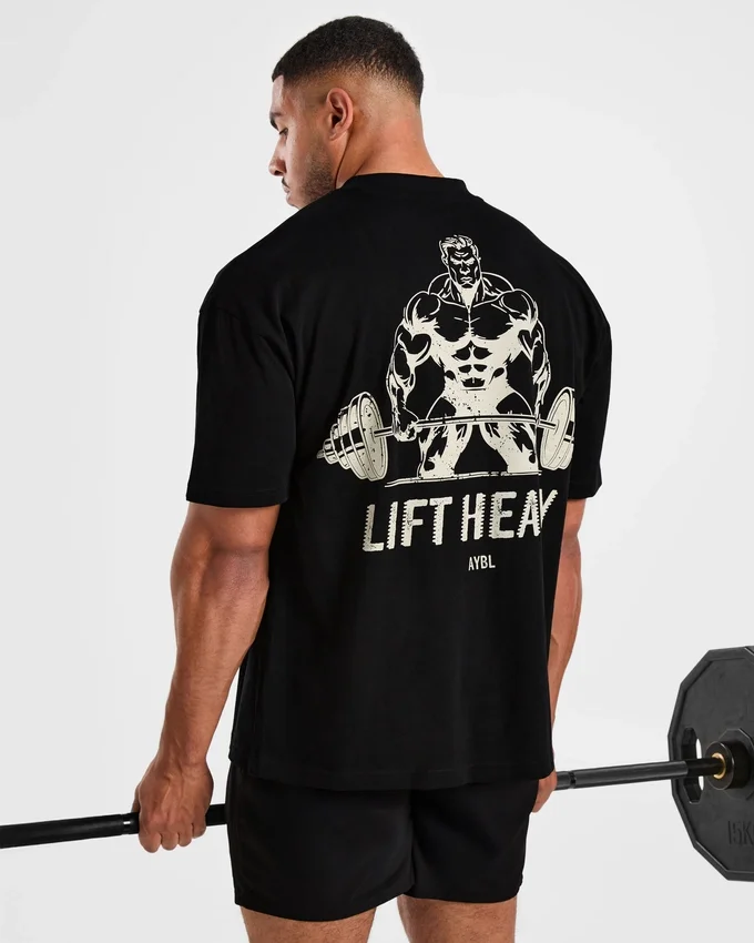 T-shirt oversize Lift Heavy