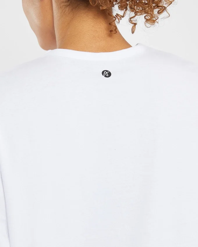 T-shirt oversize à manches longues Essential