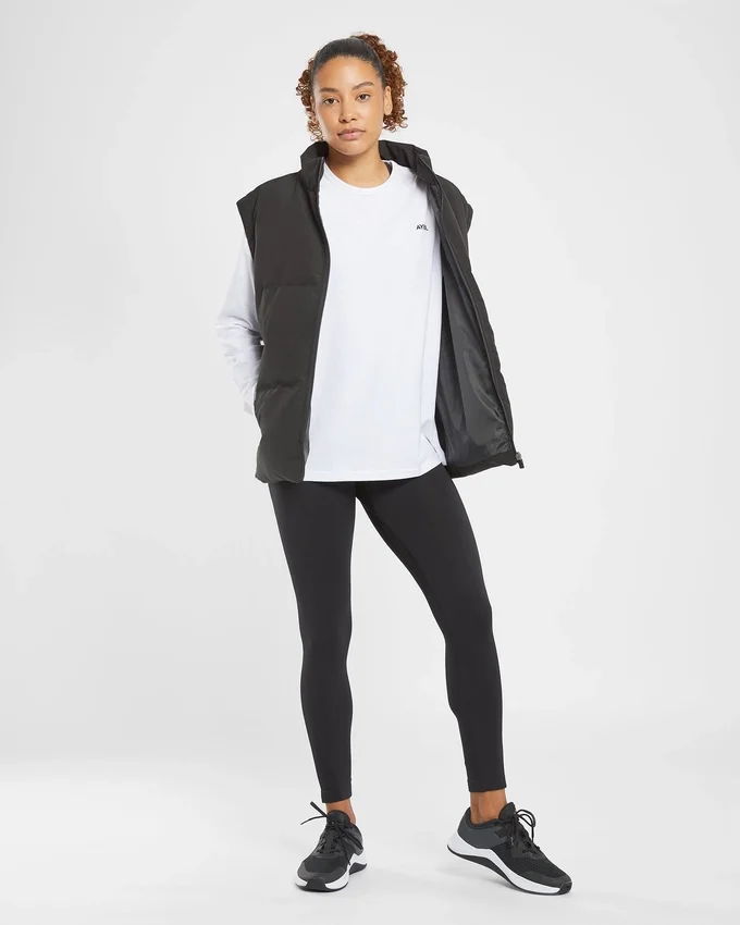T-shirt oversize à manches longues Essential