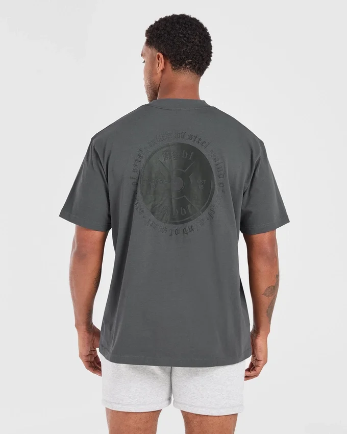T-shirt oversize « Mind of Steel »