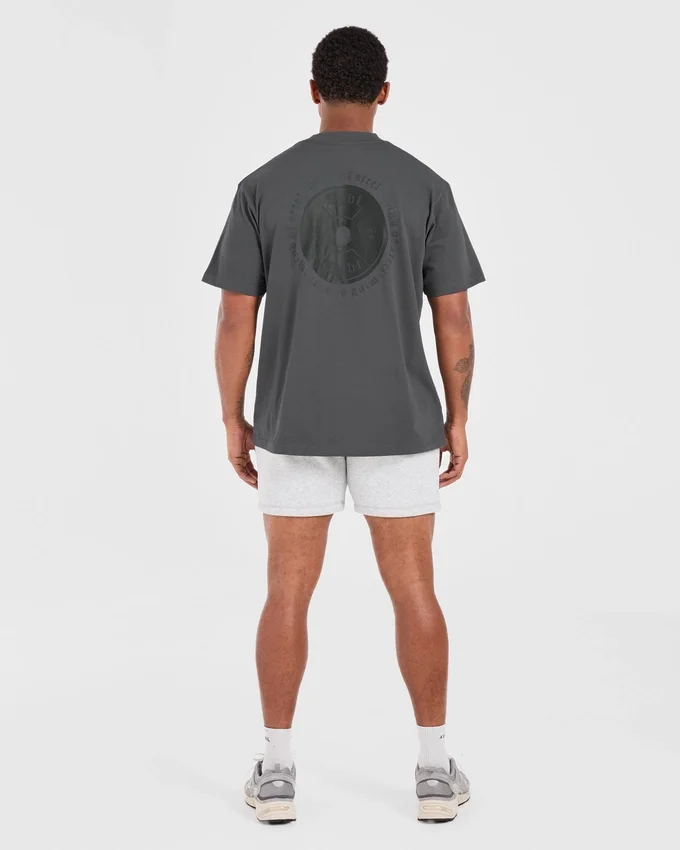 T-shirt oversize « Mind of Steel »