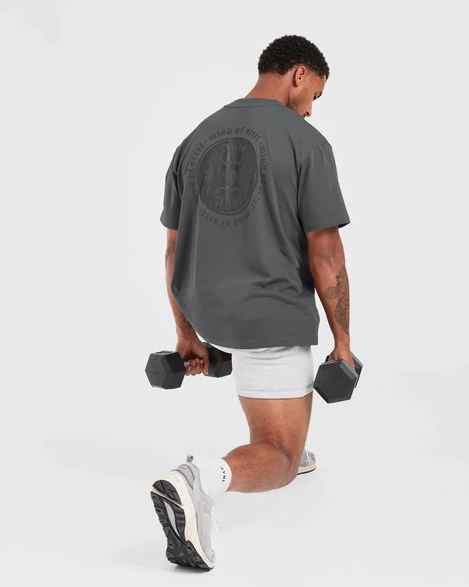 T-shirt oversize « Mind of Steel »