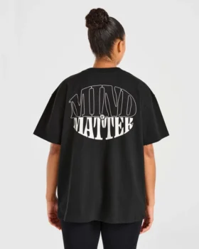 T-shirt oversize « Mind Over Matter »
