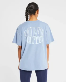 T-shirt oversize « Mind Over Matter »
