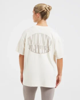 T-shirt oversize « Mind Over Matter »