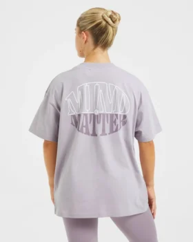 T-shirt oversize « Mind Over Matter »