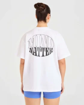 T-shirt oversize « Mind Over Matter »