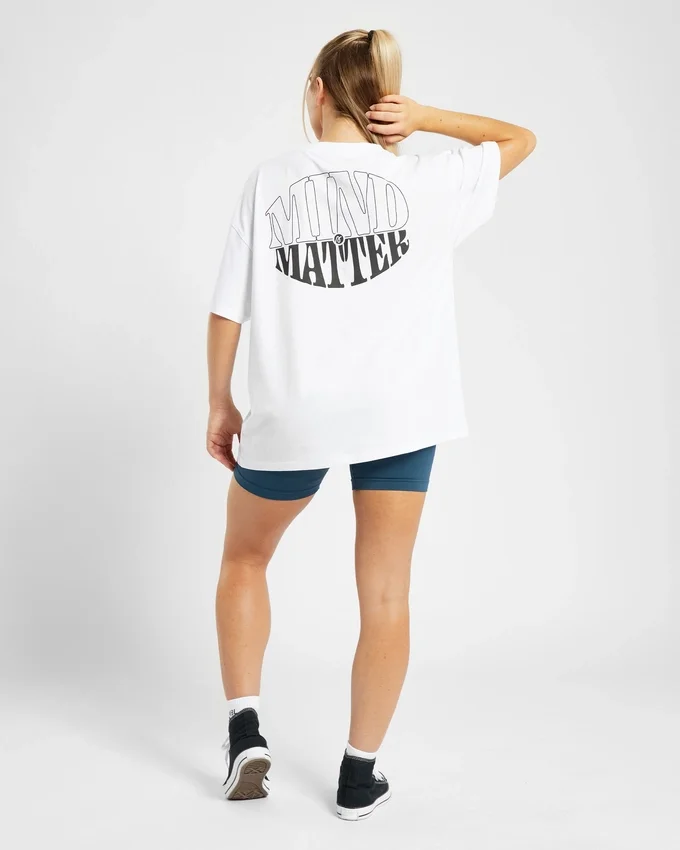 T-shirt oversize « Mind Over Matter »