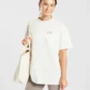 T-shirt oversize « Mind Over Matter »