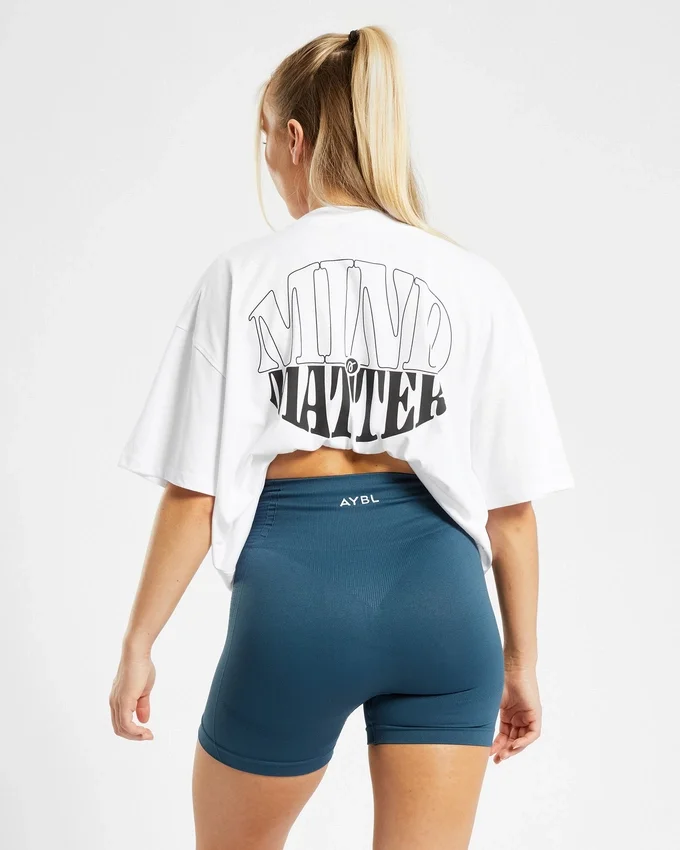 T-shirt oversize « Mind Over Matter »
