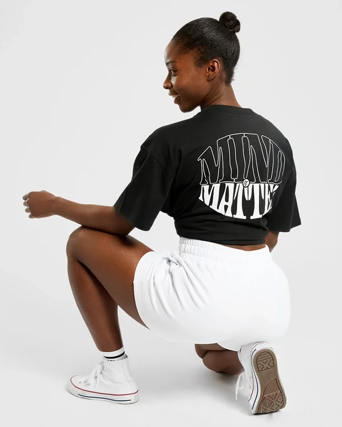 T-shirt oversize « Mind Over Matter »