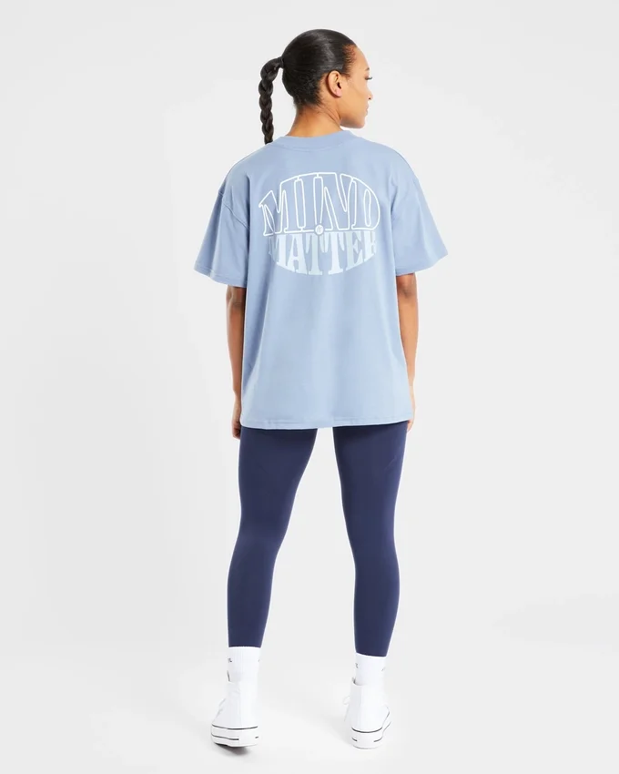 T-shirt oversize « Mind Over Matter »